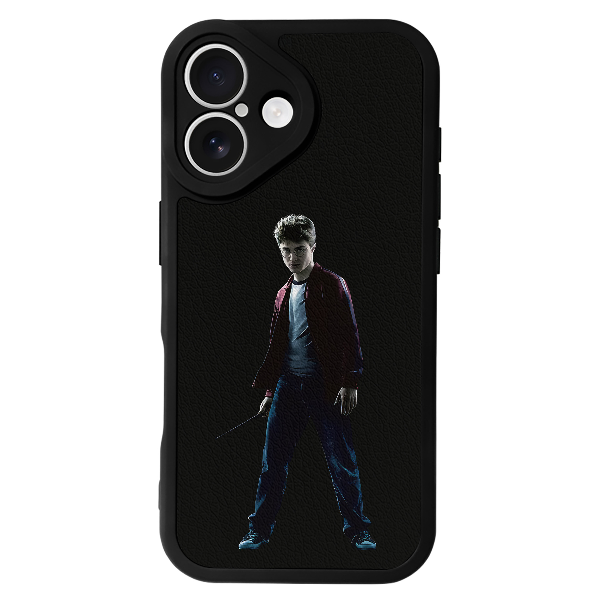 （画像用） Harry Potter ハリー・ポッターシリーズ 【iPhone 16シリーズ対応】シリコンスマホケース（レザー調） 材質：シリコン